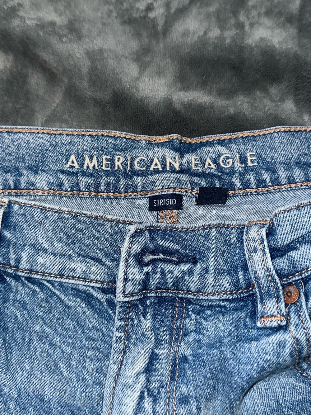 Highest Rise Baggy Straight AE Jeans - Picture 10 of 13